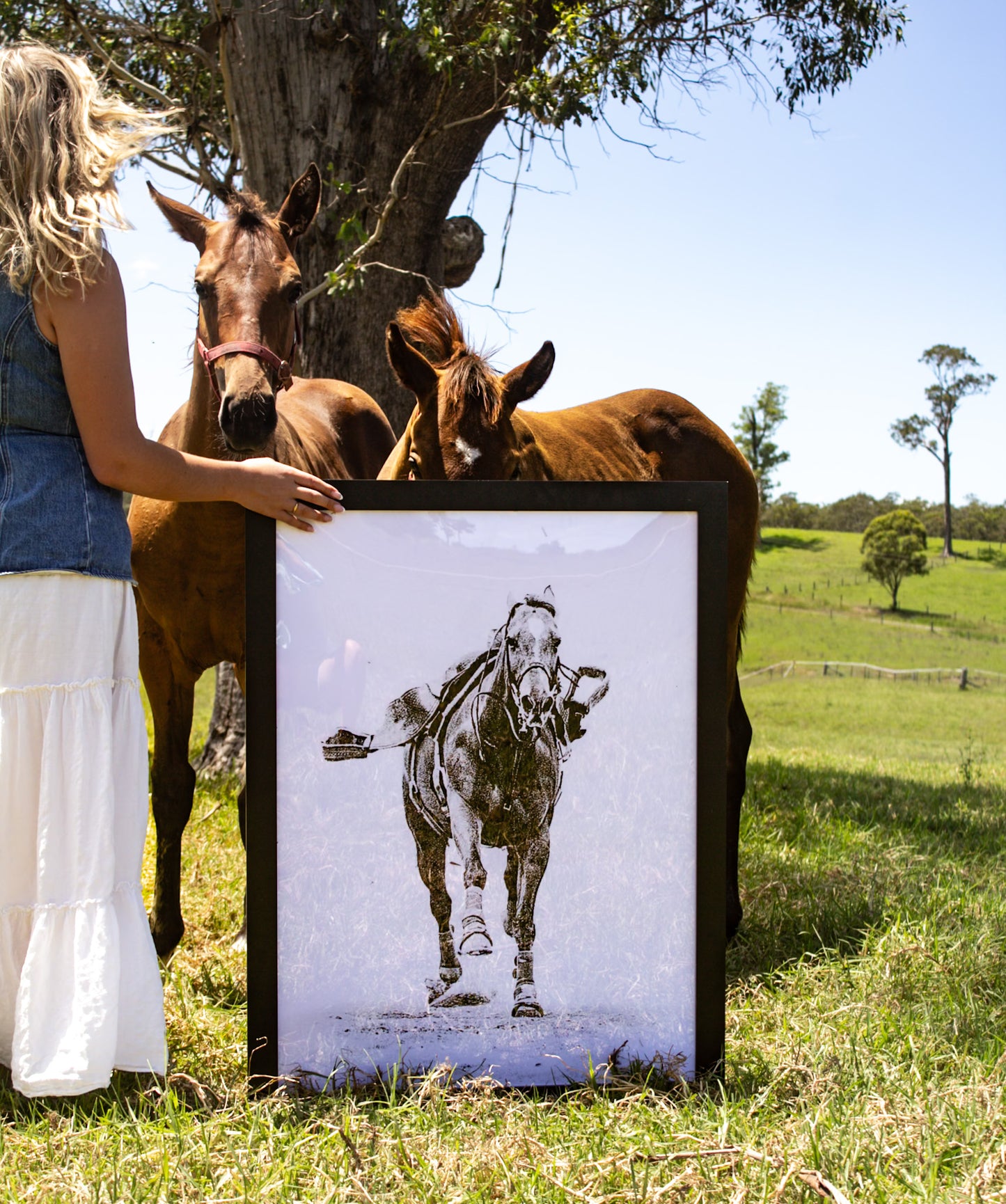 PRINTS - 'Wrestlers Getaway'